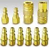 1/4" NPT Solid Brass Air Coupler and Plug Kit; Air Compressor Fittings;  Air Compressor Hose Kit;  10pcs Air Line Fittings Quick Connectors