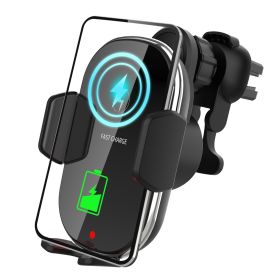 Car Wireless Phone Charger Car Air Vent Phone Mount Holder Bracket Fast Charge 15W 10W 7.5W Automatic Clamping Fit for iPhone 13 13Pro Max 12 Pro Max