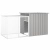 Chicken Cage Gray 78.7"x35.8"x39.4" Galvanized Steel