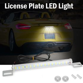 Universal White License Plate LED Back Up Reversing Light For Car SUV Truck RV