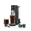 PB040 Pods & Grounds Single-Serve Coffee Maker, K-Cup Pod Compatible, 56 oz. Reservoir, 6 oz. Cup to 24 oz. Travel Mug Brew Sizes, Iced Coffee Maker,