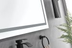 LED Bathroom Mirror 72"x 48 " with Front and Backlight, Large Dimmable Wall Mirrors with Anti-Fog, Shatter-Proof, Memory, 3 Colors, LED Vanity Mirror