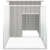 Chicken Cage Gray 78.7"x35.8"x39.4" Galvanized Steel