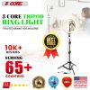 12" LED TIK Tok Ring Light with Tripod Stand Phone Holder Ringlight Stand for Makeup Tiktok Live Zoom Halo Light 5 Core RL12