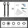 Double-head Torx Wrench Universal Adjustable Self-tightening Spanner Tool 8-22mm