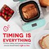 Everyday Stainless Steel Bread Maker up to 1.5lb Loaf, Programmable, 12 Settings + Gluten Free & Automatic Filling Dispenser