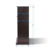 Windowpane 24-Bottle Wine Cabinet, Espresso