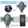 Car Wireless Phone Charger Car Air Vent Phone Mount Holder Bracket Fast Charge 15W 10W 7.5W Automatic Clamping Fit for iPhone 13 13Pro Max 12 Pro Max