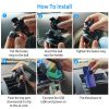 Car Wireless Phone Charger Car Air Vent Phone Mount Holder Bracket Fast Charge 15W 10W 7.5W Automatic Clamping Fit for iPhone 13 13Pro Max 12 Pro Max