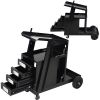 4 Drawers Portable Wheels Steel Welding Cart Black