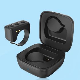 Mobile Phone Bluetooth Remote Ring Control (Option: Black-D01)