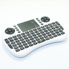 2.4G wireless keyboard wireless keyboard and mouse (Color: White)