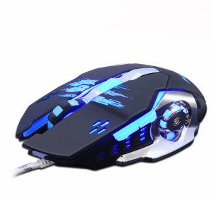 Silent mute computer notebook wired gaming mouse (Option: C2)