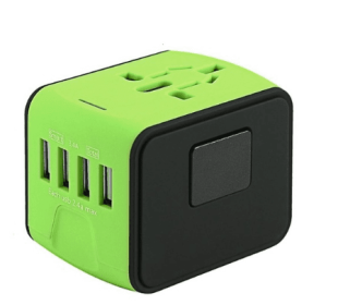 Multi-function socket (Color: Green)