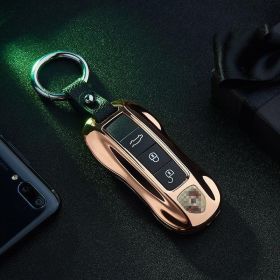 Zinc Alloy Cigarette Lighter (Option: Gold ice)