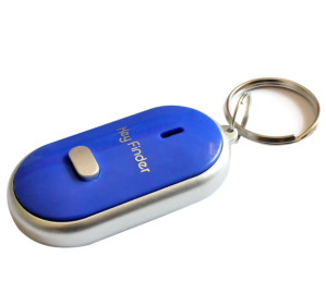 Key Finder Artifact Whistle Key Lost-proof Device Voice Control Key Finder Accessory (Color: Blue)