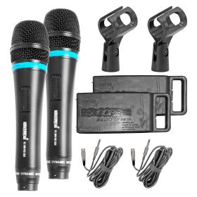 5 Core Professional Microphone Audio Dynamic Cardiod Karaoke Singing Wired Mic Music Recording Karaoke Microphone PM625 Ratings (ND-26X) (size: 2 Pieces)