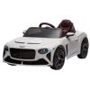 Licensed Bentley Mulsanne,12v7A Kids ride on car 2.4G W/Parents Remote Control,electric car for kids,Three speed adjustable,Power display, USB,MP3 ,Bl