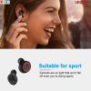 Earphones Magnetic Waterproof Wireless Bluetooth Earpods Headphones In Ear buds Pods Bluetooth Ear Pod Mic 5 Core EP01