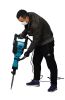 1900 BPM Electric Demolition Jack Hammer 1-1/8 Inch SDS-Hex Heavy Duty Concrete Pavement Breaker Drills Kit