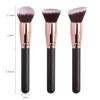 1pc Foundation Brush Contour Brush Powder Brush Ergonomics Handle Reusable Portable Soft Bristle Makeup Brush For Female