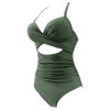 Women's One Piece Swimsuit Beachwear Swimwear Tummy Control