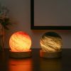 USB Fantasy Rainbow Planet Light Astronomical Ornaments Desktop Decorative Lights Art Crafts Wooden Case Gifts for Wedding Party