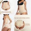 Shapewear for Women Seamless Firm Triple Control Faja Plus Size Thigh Slimmer Tummy Control Body Shaper