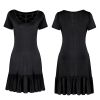 Hot Sale Dress Net Chest Pleated Women's Midi Dress