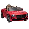 Licensed Bentley Mulsanne,12v7A Kids ride on car 2.4G W/Parents Remote Control,electric car for kids,Three speed adjustable,Power display, USB,MP3 ,Bl